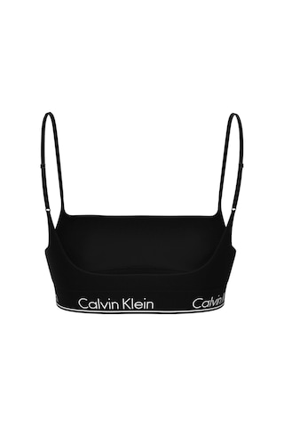 Calvin Klein Kadın Siyah Kare Yaka Bralet-13844 Siyah