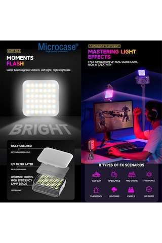 Şarjlı Çok Fonksiyonlu Ayarlanabilir Ürün Çekim Işığı Al4871