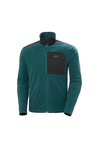 Helly Hansen Block Fullzip Polar Mont Erkek Polar-31182 Koyu Yeşil