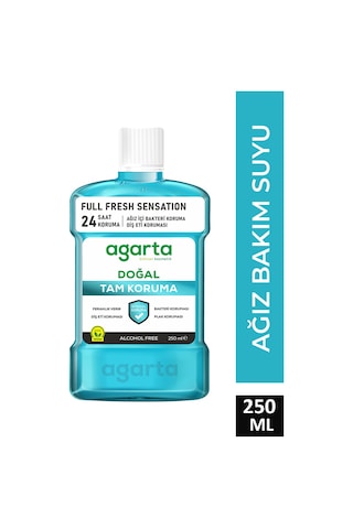 Agarta Tam Koruma Alkolsüz Ağız Bakım Suyu 250 ML