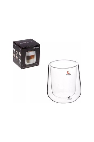 Perfecto Lınea Tratar Çift Duvarlı Cam Bardak 300 Ml 198108504 Beyaz