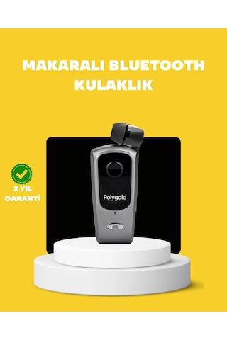 Bay Geri Çekilebilir Kablolu Bluetooth İş Kulaklığı Najmaddin