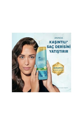 Head & Shoulders Dermaxpro Yatıştırıcı Kepek Karşıtı Şampuan Kuru Ve Kaşıntılı Saç Derisi İçin 300 Ml