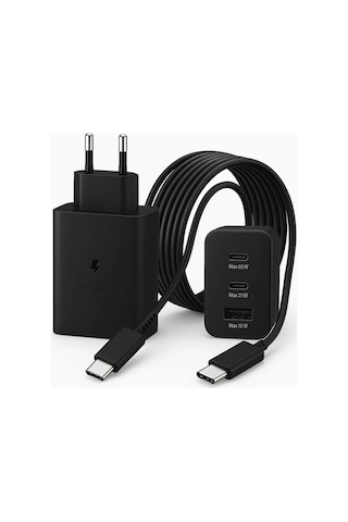 45w Süper Hızlı Şarj Cihazı 1 Metre Type-c Kablo Güçlü Ve Hızlı Şar Belirtilmemis