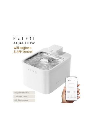 Groove Q-clean Akıllı Otomatik Kedi Tuvaleti Turuncu - Petfit Aqua Flow Akıllı Bataryalı Su Pınarı Çeşmesi + Petfit Catmax Pro Akıllı Otomatik Mama Kabı Bundle