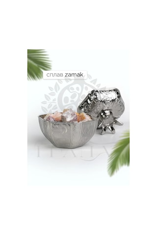 Acar Türk Lokum Kutusu "nar" 341589263 Gümüş