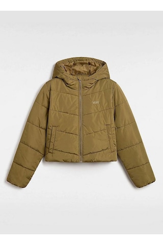 Vans Vn000h5ecuq1-mte Foundry Crop Puff Yağ Yeşili Mont Kadın Gothic Olive