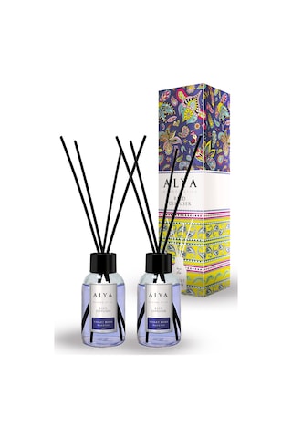 Alya Bambu Çubuklu Oda Kokusu Violet Bomb 2 x 100 ML