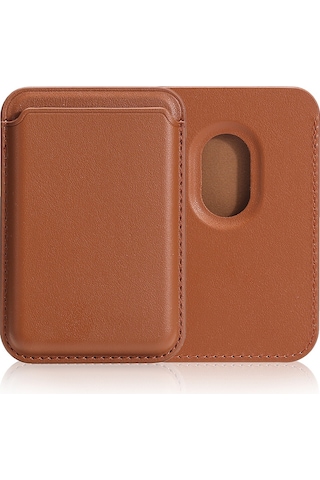 Zore Magnetik Cardsafe Kartlık Açık Kahve