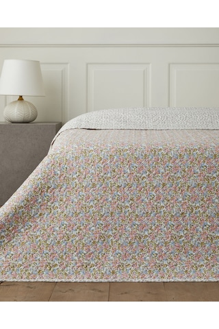 English Home Blush Twig Tek Kişilik Çok Amaçlı Örtü 160x220 Cm Pembe Pembe