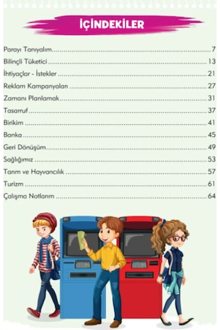 Finansal Okuryazarlık 3.sınıf Ders Kitabı-para Yönetiminin Temelleri