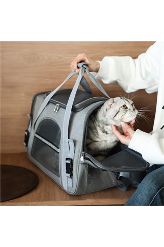 Jialan Taşınabilir Köpek Kedi Taşıyıcı Çanta Pet Yavru Seyahat