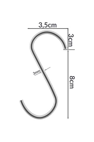 8 Cm, Mutfak Kanca, S Kanca, Tel Pano Kanca, Metal Kanca, Makrome