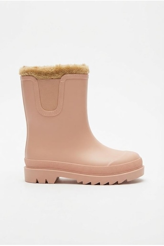Igor W10290 197 Maquıllaje Tokıo Borreguıto İçi Kürklü Çocuk Yağmur Çizmesi Pembe