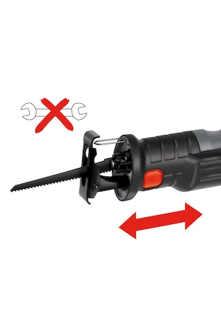 Kraftixx KX-RS 18/1 Li - Solo Akülü Kılıç Testere - 4514020