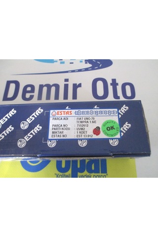 7552612 Eksantrik Mili 1,4/1,6 Yarıklı Tempra-tipo-uno Estaş