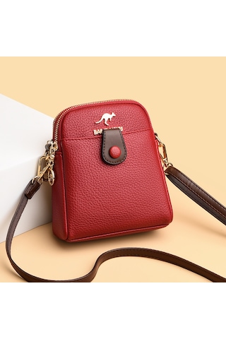 Yeni Tüm Uyumlu Kadın Çantası Basit Şık Omuz Çantası Basit Retro Haberci Çantası Bayan Anne Çantası Cep Telefonu Çantası Beyaz Ana Resim Rengi Diğer