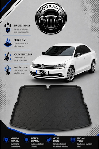 Volkswagen Jetta 2015 Model Araca Özel Bagaj Havuzu Premium A+