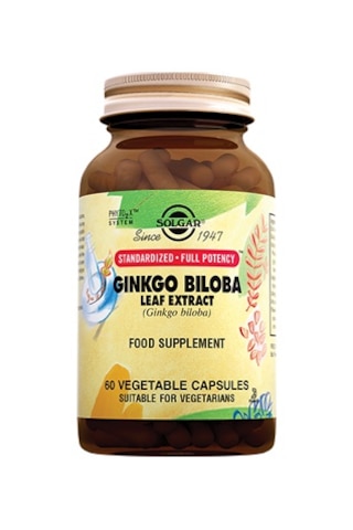 Solgar Ginkgo Biloba Leaf Extract 60 Kapsül
