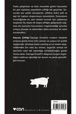 Hayvan Çiftliği (Ciltli) - George Orwell - Can Yayınları