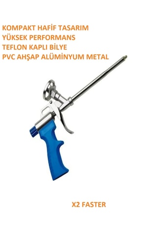 Tyson Pu Köpük Tabancası Pro Serisi Teflon Kaplı Bilyelidir