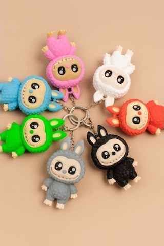 Labubu Figürlü Anahtarlık