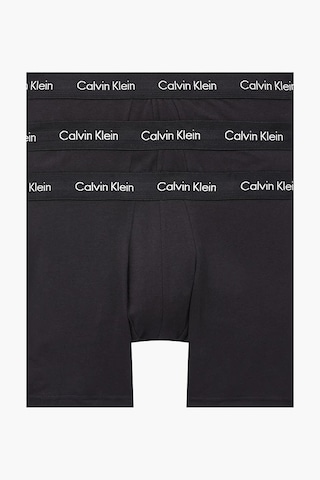 Calvin Klein Erkek 3lü Boxer-7789 Xwb Black W. Black Wb