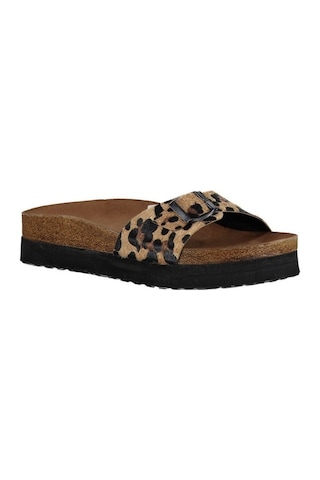 Fox Shoes Leopar Kadın Terlik D777824402