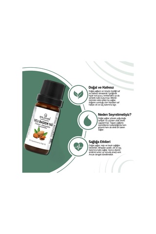 Saldives Tatlı Badem Yağı 20 ML