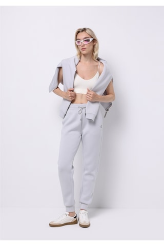 Colins Regular Fit Orta Bel Düz Kadın Gri Eşofman Altı Cl1075632 Q1.v1 Lgr Açık Gri