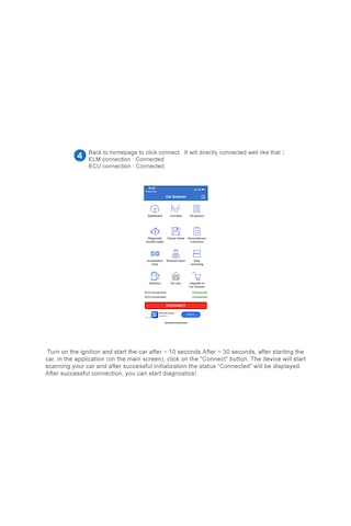 Padalink "konnweı Kw902 Kablosuz Obd-ıı Araç Tanılama Aracı - Ios/android Uyumlu Mini Tarayıcı"