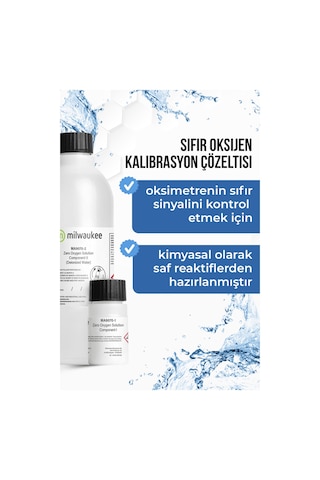 Milwaukee Ma9070 Sıfır Oksijen Kalibrasyon Solüsyonu 500 Ml