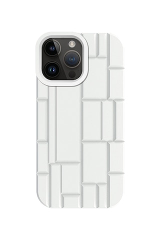 Apple Uyumlu iPhone 13 Pro Max Kılıf Rubicon Desenli Silikon Kapak