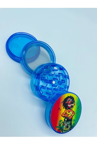 Bobmarley Plastik 4parça Tutunöğütücü Grinder//50mm-gp50