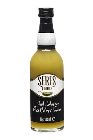 Seres Foods Yeşil Jalapeno Acı Biber Sosu Cam 100 ML