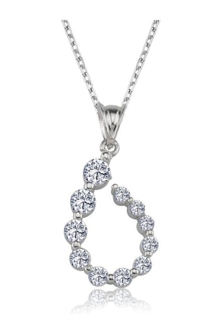 Swarovski Zirconia Shine İkili Gümüş Set