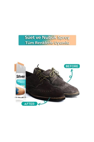 Süet ve Nubuk Yenileyici Sprey Boya Su İtici Etkili Natural 200ML Beyaz