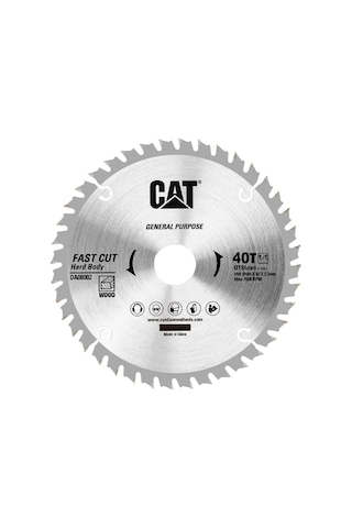 Cat Da08002 184x30mm Ahşap Kesme Elmas, Daire Testere Bıçağı 40 Diş Fr Da08002
