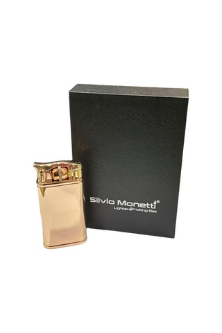 Rose Bakır Düğmeli Pürmüzlü Gazlı Çakmak 109438 Bakır