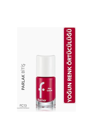 Flormar Full Color Ultra Yüksek Pigmentli & Parlak Bitişli Oje FC13