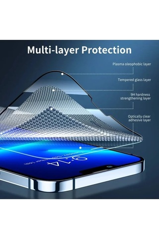 Tedar Iphone 11 Pro Max Uyumlu 9d Tam Kaplayan Parmak Izi Bırakmayan Ekran Koruyucu Film Najmaddin