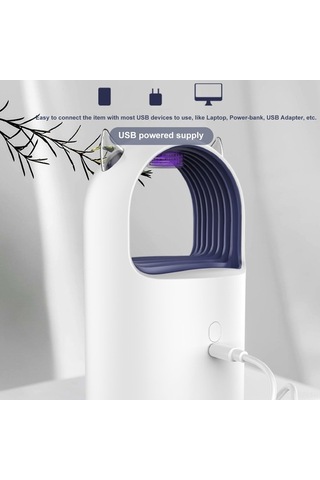 Ulzyvf Usb Taşınabilir Sivrisinek Şarjlı Reedark Odalar Lamba Kovucu Kokusuz, İçin Duman - Tl