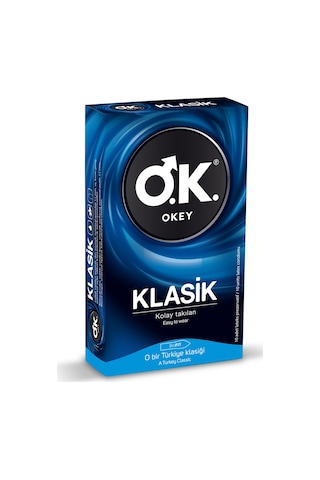 Okey Klasik Prezervatif 30'lu