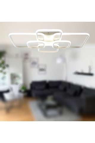 Tt500-6-by Tt Aydınlatma Beyaz Işık Mat Beyaz 6 Lı Led Avize Beyaz