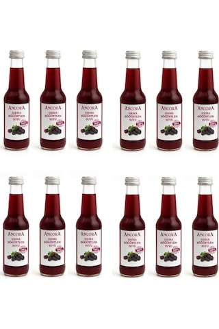Ancora Sıkma Böğürtlen Suyu 250 Ml X 12 Adet