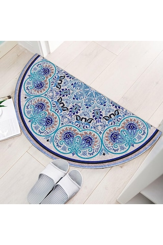 Dekoratif Kapı Önü Paspas, Dış Mekan/ev İçi/banyo/mutfak/yatak Odası/giriş Paspasları Yrmp 001, 30x60 Çok Renkli