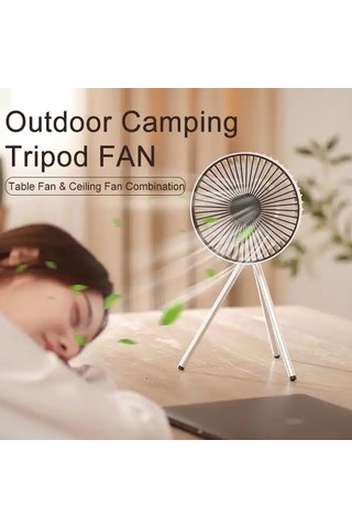 Cbtx DQ213 4000 mAh Taşınabilir Kamp Tipi Fan