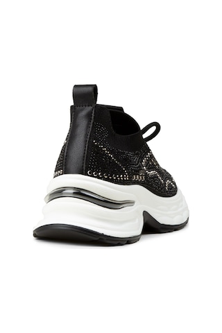Deery Kadın Siyah Taş Detaylı Sneaker Ayakkabı - 26303zsyhp01 Siyah