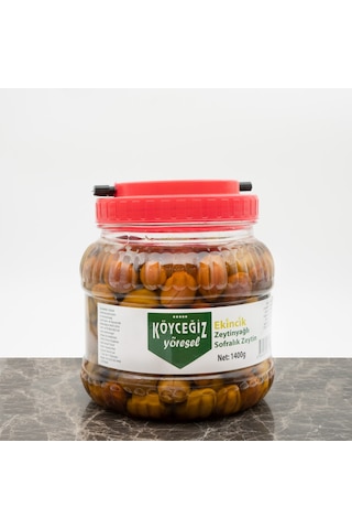 Köyceğiz Yöresel Ekincik Sofralık Zeytin 1400 G