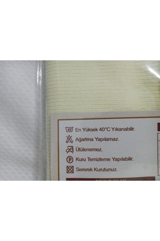 Dertex Unisex Yün Bel Korsesi Krem